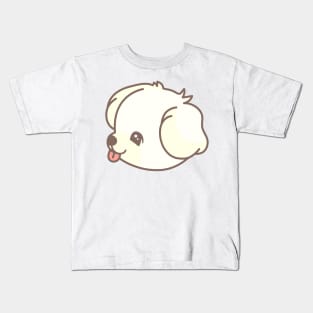 cute puppy face Kids T-Shirt